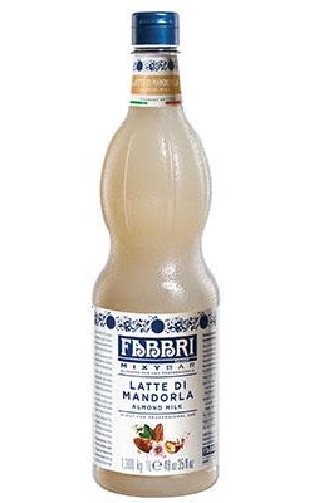 SCIROPPO FABBRI LATTE MANDORLA kg.1,3