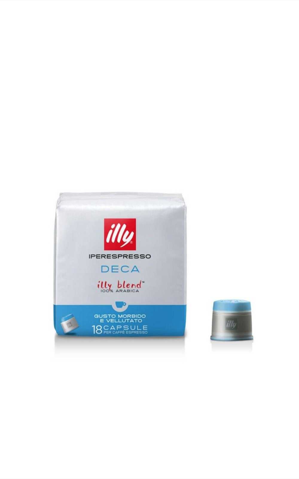 CAFFE ILLY DECAFFEINATO 18 CAPSULE (Horeca Bar)