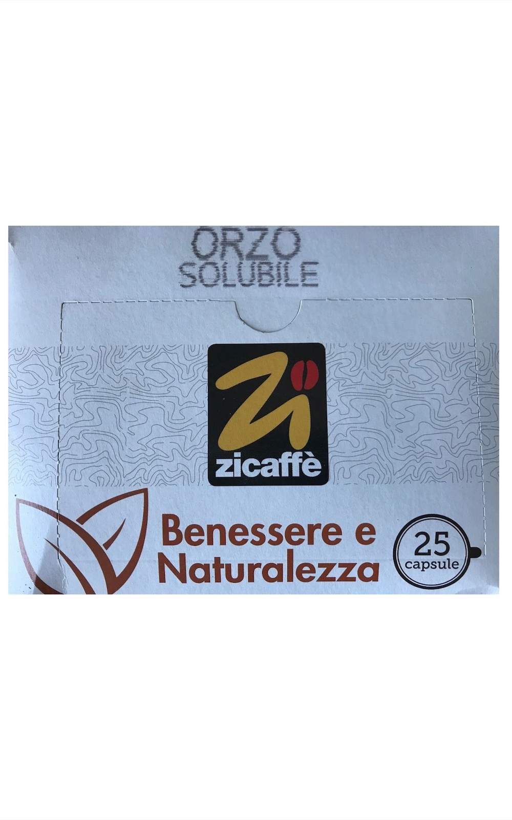 ZICAFFE ORZO SENG x25 PZ CAPS.