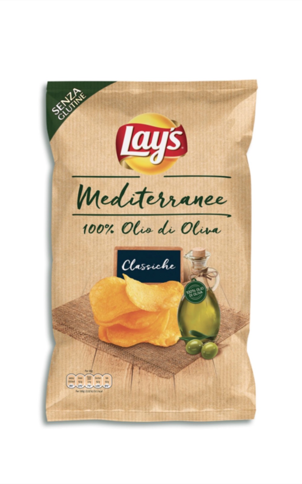 LAYS PATATINE MEDITERRANEE gr.42×20