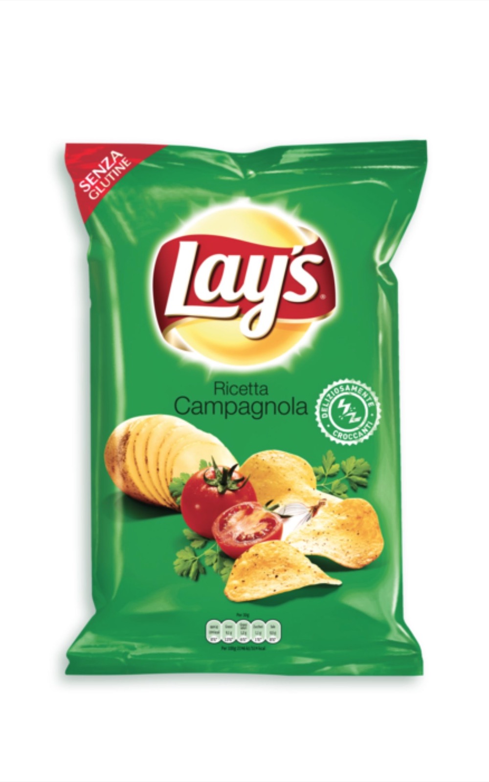 LAYS PATATINE CAMPAGNOLA gr.44×20