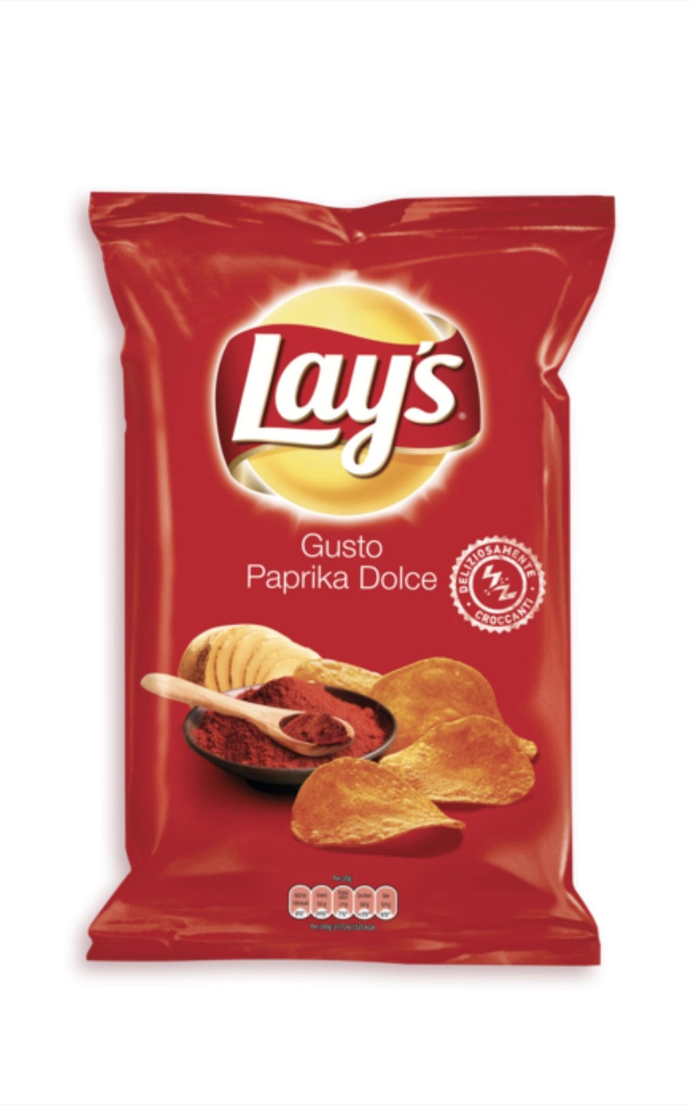 LAYS PATATINE PAPRIKA gr.44×20