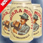 BIRRA MORETTI RICETTA ORIGINALE LATTINA cl.33×24